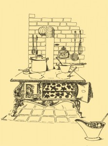 Old Kitchen, Original drawing