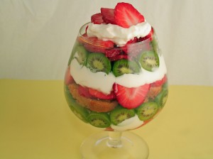 Strawberry Kiwiberry Parfait