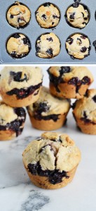 Cinnamon Blueberry Muffins