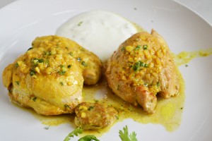 Lemon Coriander Chicken Curry
