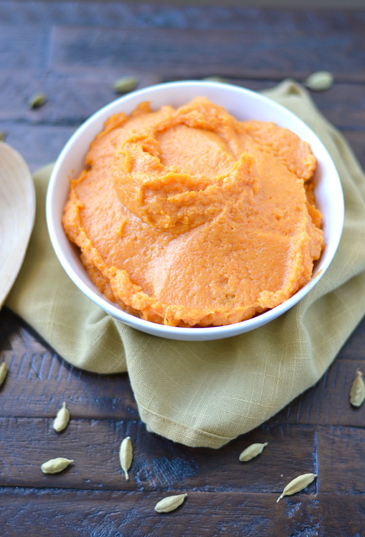 Cardamom Scented Whipped Sweet Potatoes | ImPECKableeats.com