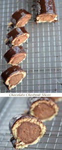 Chocolate Chestnut Slices | impeckableeats.com