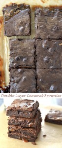 Double Caramel Layer Brownies - Pure Decadence