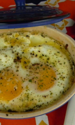 Individual Egg Potato and Cheese Casseroles