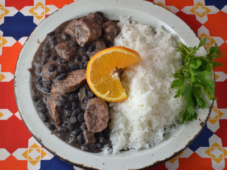 Pork and Rice with Black Beans